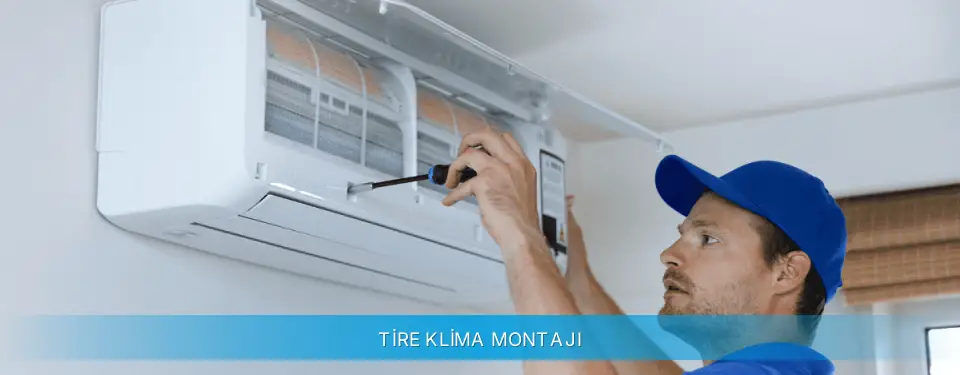 Tire İlçemi Midea Klima Montajı