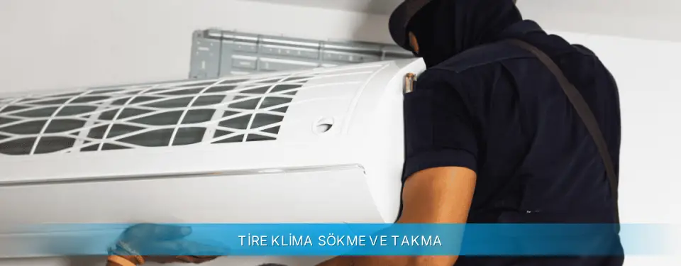 Tire İlçemi Midea Klima Sökme ve Takma